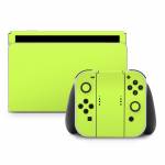 Solid State Lime Nintendo Switch Skin