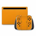 Solid State Orange Nintendo Switch Skin