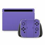 Solid State Purple Nintendo Switch Skin