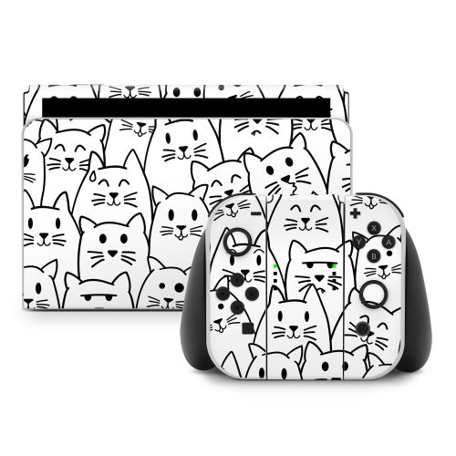 Moody Cats Nintendo Switch Skin
