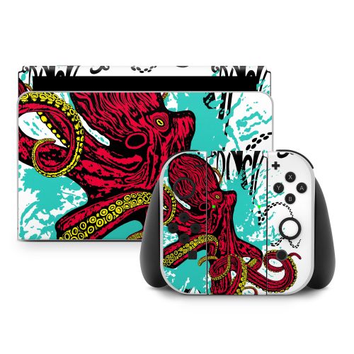 Octopus Nintendo Switch Skin