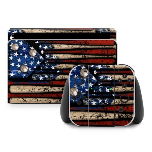 Old Glory Nintendo Switch Skin
