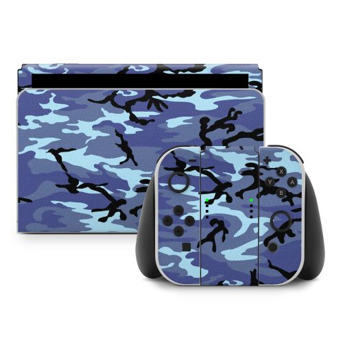 Sky Camo Nintendo Switch Skin