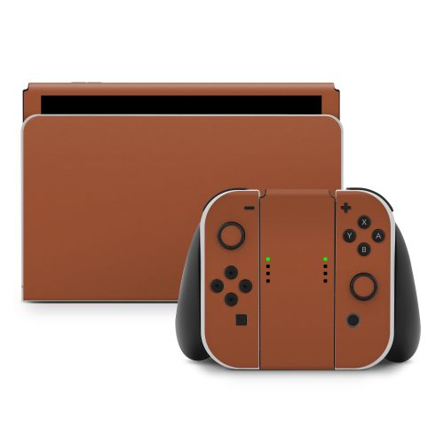 Solid State Cinnamon Nintendo Switch Skin