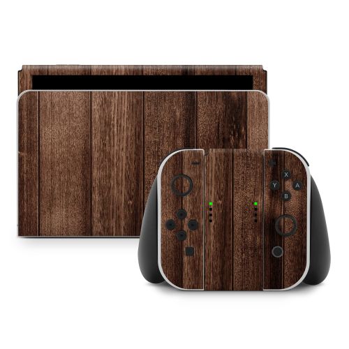 Stained Wood Nintendo Switch Skin