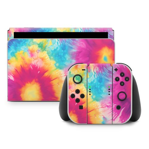Tie Dyed Nintendo Switch Skin