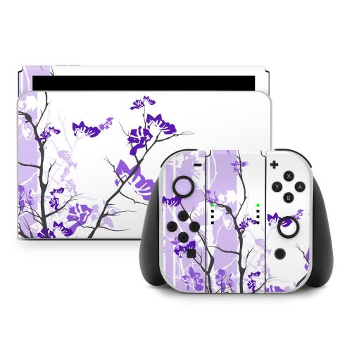 Violet Tranquility Nintendo Switch Skin