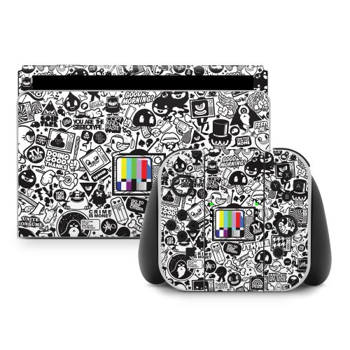 TV Kills Everything Nintendo Switch Skin