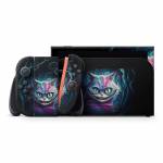 Blue Cheshire Cat Nintendo Switch 2 Skin