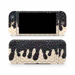 Black Ice Cream Drip Nintendo Switch 2 Skin