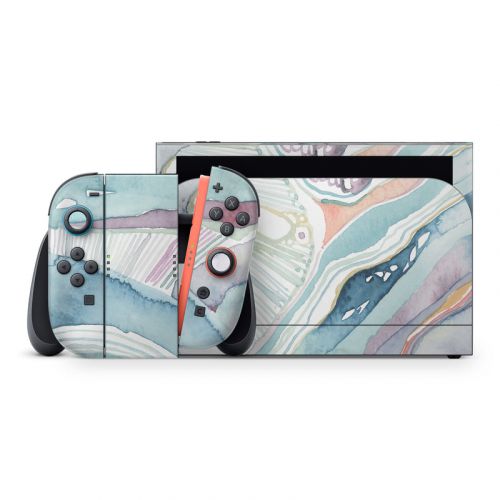 Abstract Organic Nintendo Switch 2 Skin