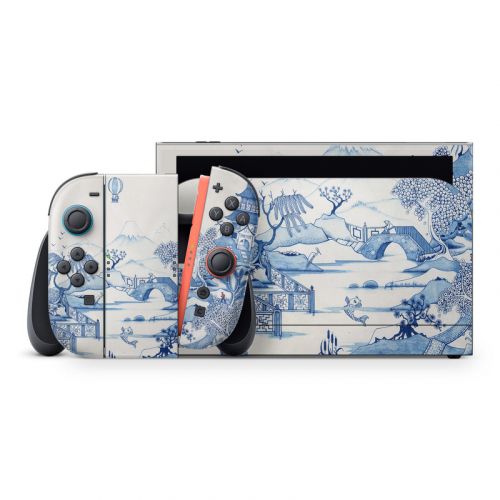 Blue Willow Nintendo Switch 2 Skin