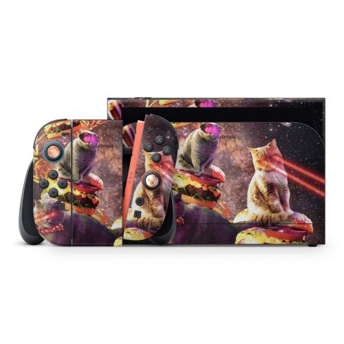 Burger Cats Nintendo Switch 2 Skin