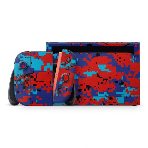 Digital Patriot Camo Nintendo Switch 2 Skin