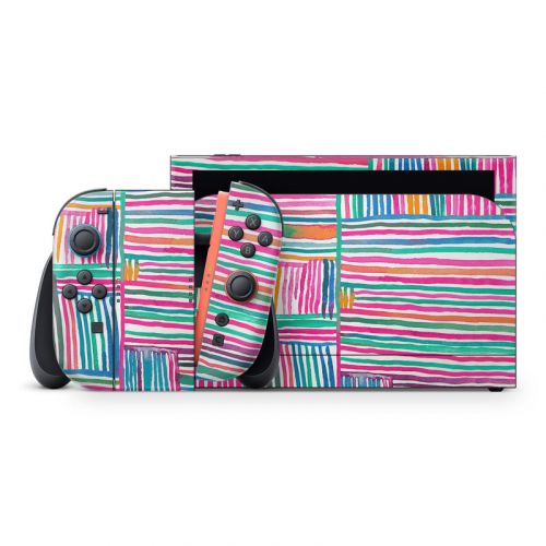 Relaxing Stripes Nintendo Switch 2 Skin