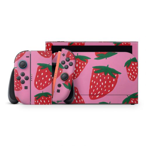 Strawberries Nintendo Switch 2 Skin