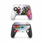 Intense Flowers Nintendo Switch 2 Pro Controller Skin