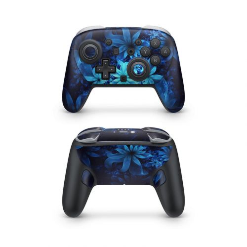 Luminous Flowers Nintendo Switch 2 Pro Controller Skin