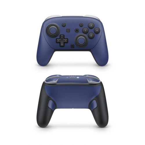 Solid State Cobalt Nintendo Switch 2 Pro Controller Skin