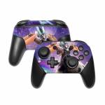 Cat Commander Nintendo Switch Pro Controller Skin