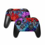 Deep Water Daisy Dance Nintendo Switch Pro Controller Skin