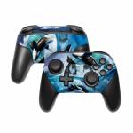Orca Wave Nintendo Switch Pro Controller Skin