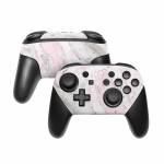 Rosa Marble Nintendo Switch Pro Controller Skin