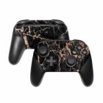 Rose Quartz Marble Nintendo Switch Pro Controller Skin
