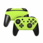 Solid State Lime Nintendo Switch Pro Controller Skin