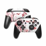 Pink Tranquility Nintendo Switch Pro Controller Skin