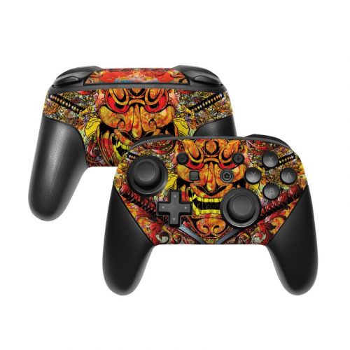 Asian Crest Nintendo Switch Pro Controller Skin