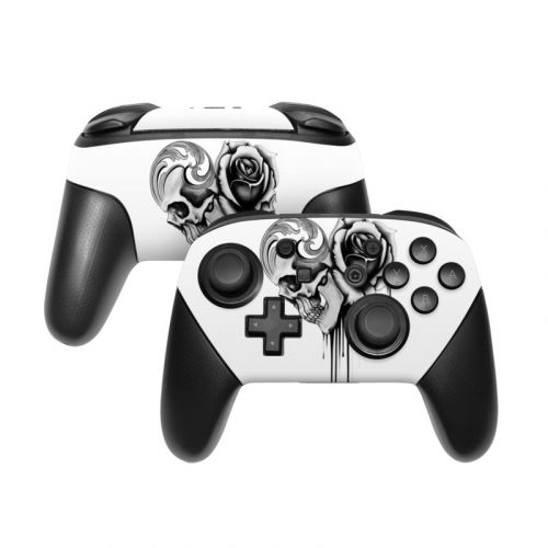 Amour Noir Nintendo Switch Pro Controller Skin