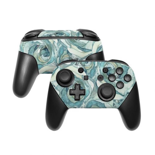 Bloom Beautiful Rose Nintendo Switch Pro Controller Skin