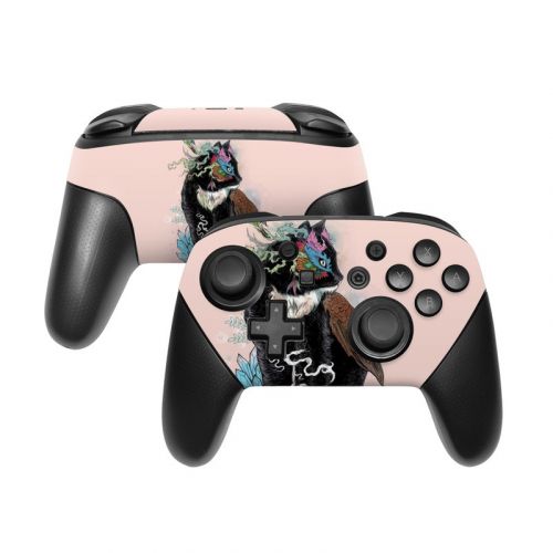 Black Magic Nintendo Switch Pro Controller Skin