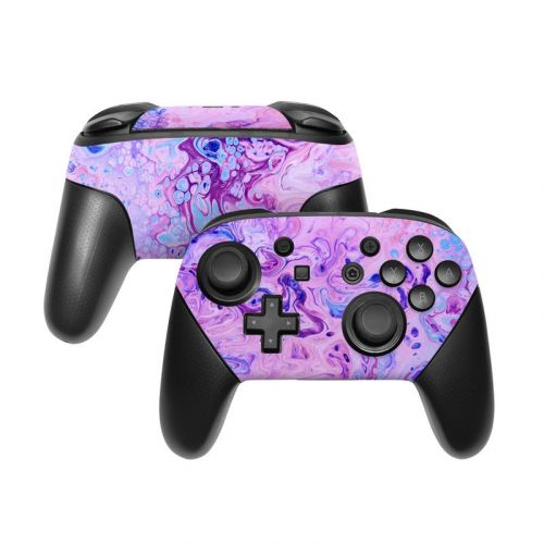 Bubble Bath Nintendo Switch Pro Controller Skin