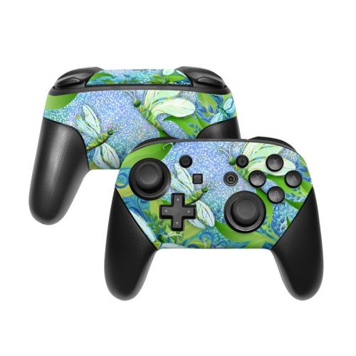 Dragonfly Fantasy Nintendo Switch Pro Controller Skin