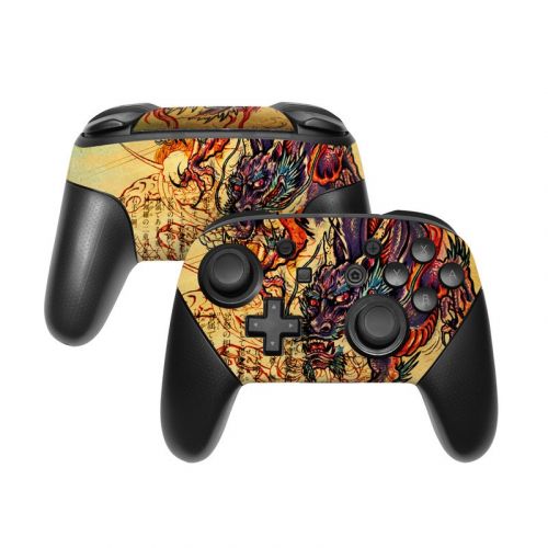 Dragon Legend Nintendo Switch Pro Controller Skin