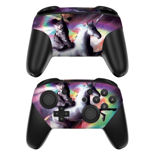 Defender of the Universe Nintendo Switch Pro Controller Skin