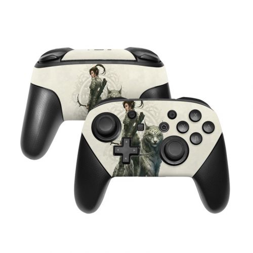 Half Elf Girl Nintendo Switch Pro Controller Skin