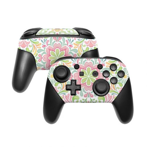 Honeysuckle Nintendo Switch Pro Controller Skin