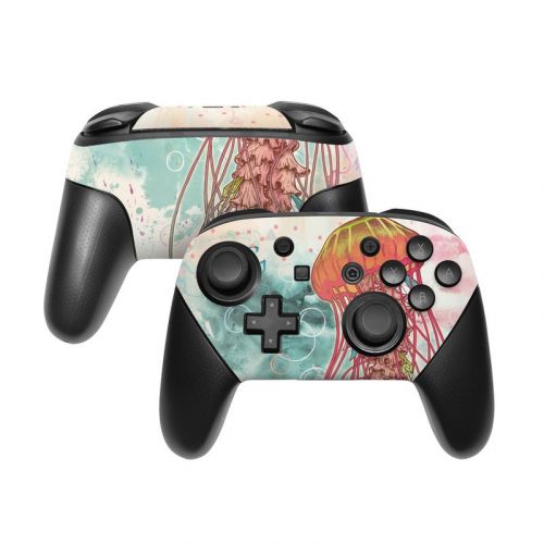 Jellyfish Nintendo Switch Pro Controller Skin