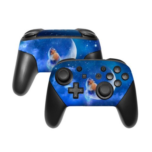 Moon Fox Nintendo Switch Pro Controller Skin