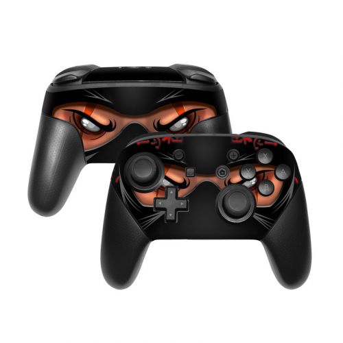 Ninja Nintendo Switch Pro Controller Skin