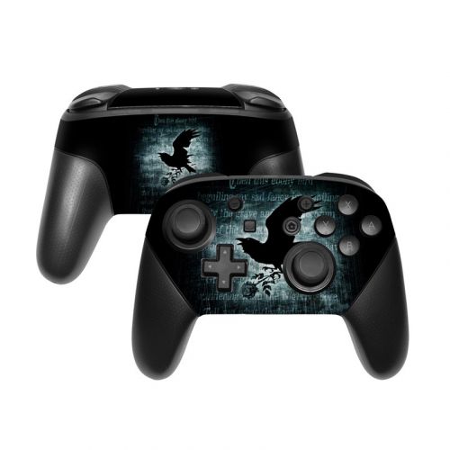 Nevermore Nintendo Switch Pro Controller Skin