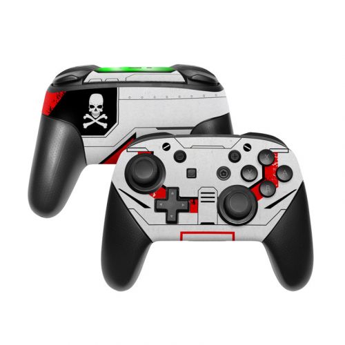 Red Valkyrie Nintendo Switch Pro Controller Skin