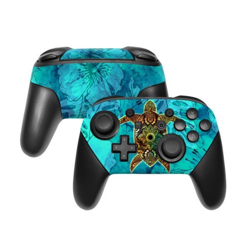 Sacred Honu Nintendo Switch Pro Controller Skin