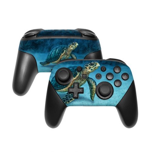 Sea Turtle Nintendo Switch Pro Controller Skin