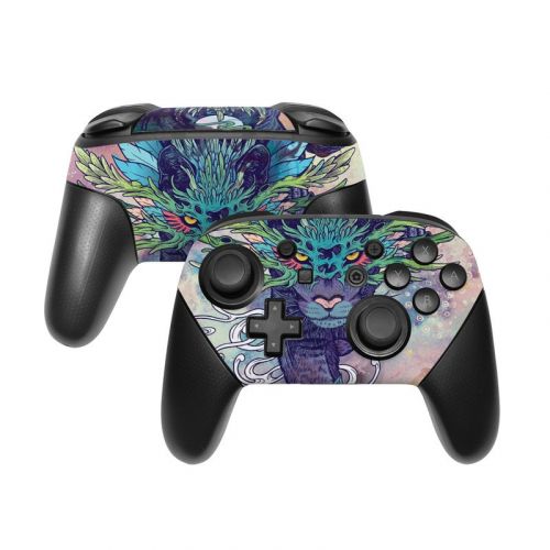 Spectral Cat Nintendo Switch Pro Controller Skin