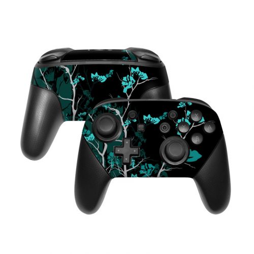 Aqua Tranquility Nintendo Switch Pro Controller Skin