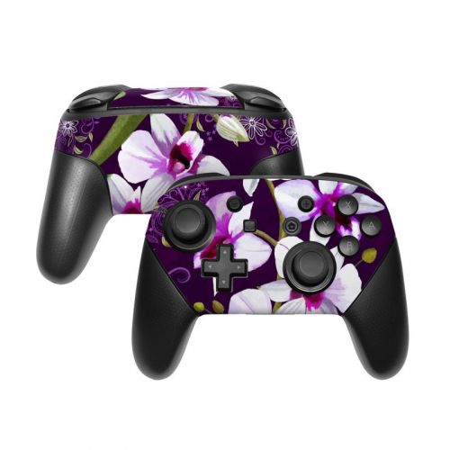 Violet Worlds Nintendo Switch Pro Controller Skin